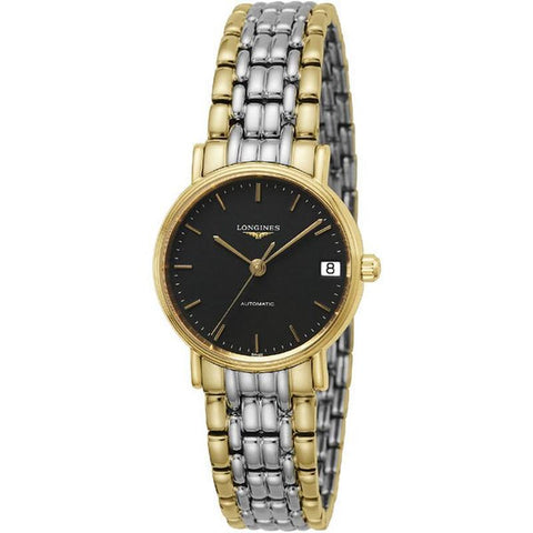 Longines L4.322.2.52.7 Watch - Presense 5-Year Warranty Black [Parallel Import]