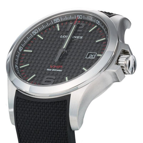 Longines Conquest V.H.P. [Conquest V.H.P.] 2-Year Warranty Black L3.726.4.66.9 [Parallel Import]