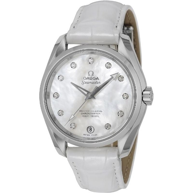 OMEGA 231.13.39.21.55.002 Watch - Seamaster Aqua Terra 5-Year Warranty White [Parallel Import]