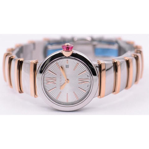 BVLGARI Lvcea Silver Watch with 2-Year Warranty [Parallel Import] LU28C6SSPGD