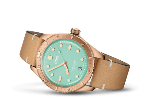 Oris 01-733-7771-3157-07-3-19-03BRS Watch - Divers Sixty-Five Cotton Candy