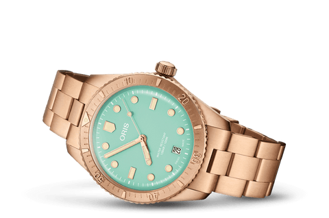 Oris 01-733-7771-3157-07-3-19-03BRS Watch - Divers Sixty-Five Cotton Candy (Image 2)