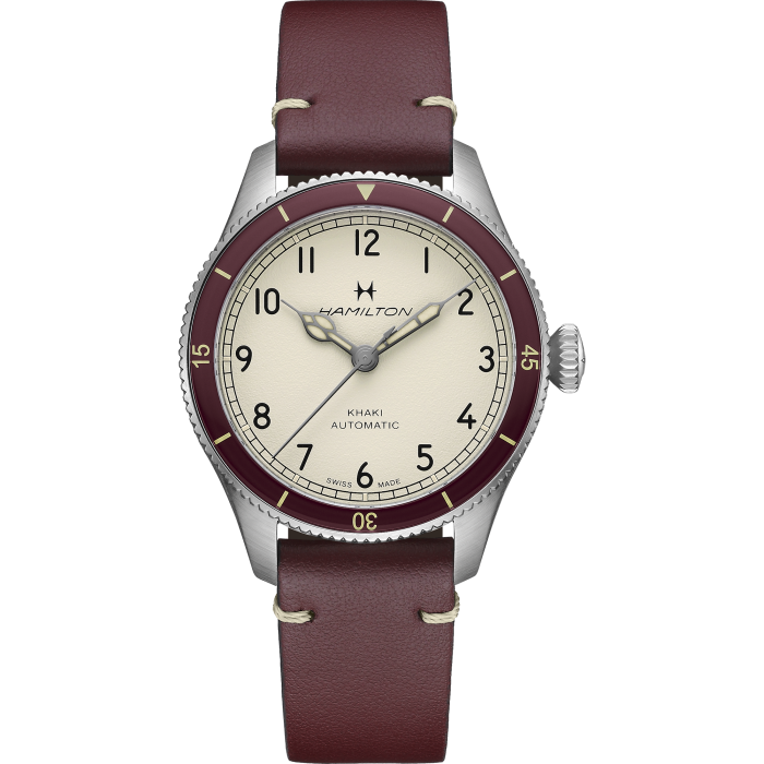 Hamilton H76265810 Khaki Aviation Pilot Pioneer Auto 38mm | IPPO