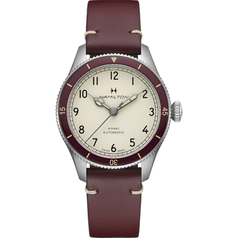 Hamilton H76265810 Watch - Khaki Aviation Pilot Pioneer Auto 38mm