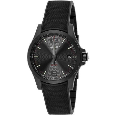 Longines Conquest V.H.P. [Conquest V.H.P.] 2-Year Warranty Black L3.716.2.56.9 [Parallel Import]