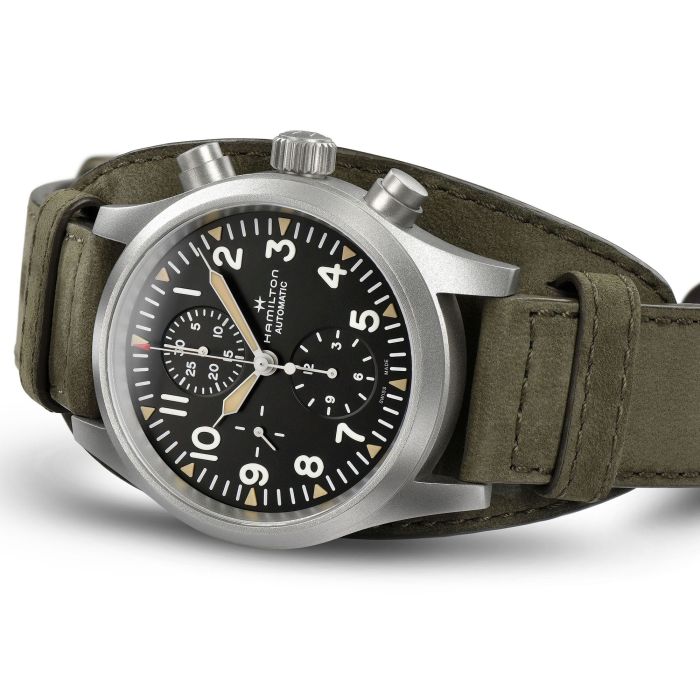 Hamilton H71706830 Watch - Khaki Field Auto Chrono (Image 3)