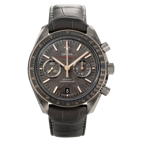 OMEGA 311.63.44.51.99.001 Speedmaster 5-Year Warranty Grey Dial Chronograph Automatic Watch