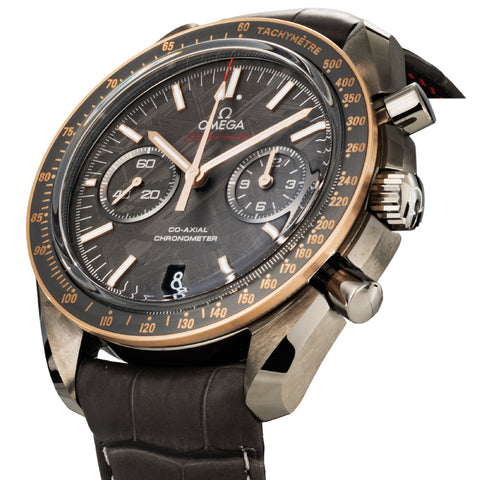 OMEGA 311.63.44.51.99.001 Speedmaster 5-Year Warranty Grey Dial Chronograph Automatic Watch