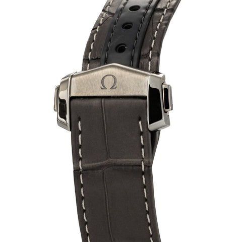 OMEGA 311.63.44.51.99.001 Speedmaster 5-Year Warranty Grey Dial Chronograph Automatic Watch