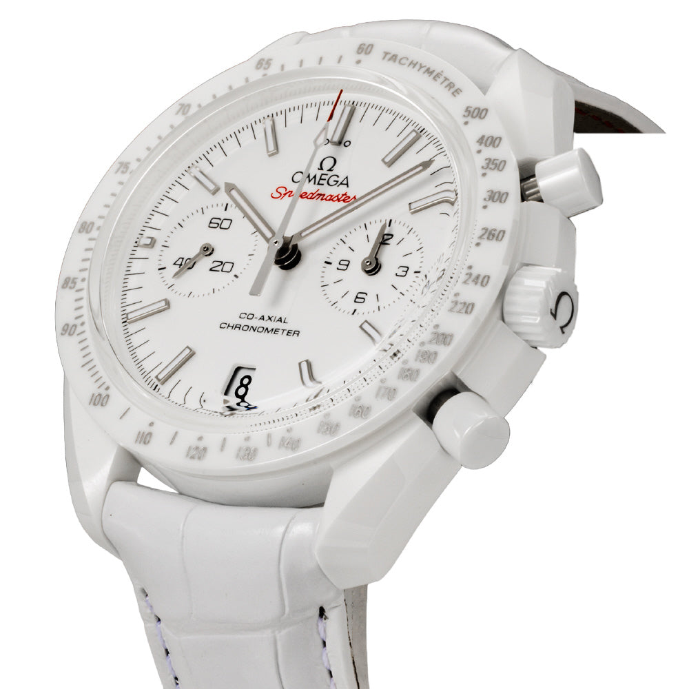 OMEGA 311.93.44.51.04.002 Watch - Luxury Automatic Chronograph Stainless Steel Elegant Blue Dial (Image 2)