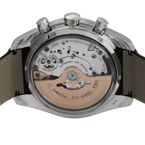 OMEGA 31193445101002 Speedmaster Two Counters 5-Year Warranty Black Dial Chronograph Stainless Steel
