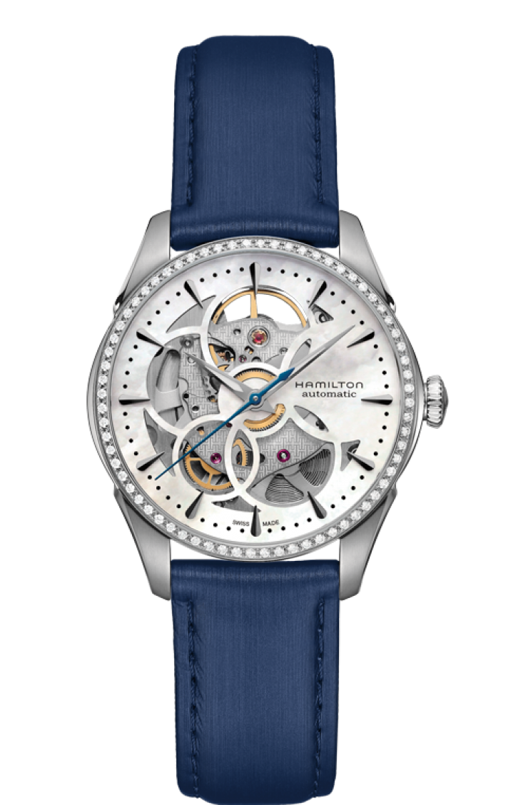 Hamilton H42405991 Watch - Jazzmaster Skeleton Lady Auto