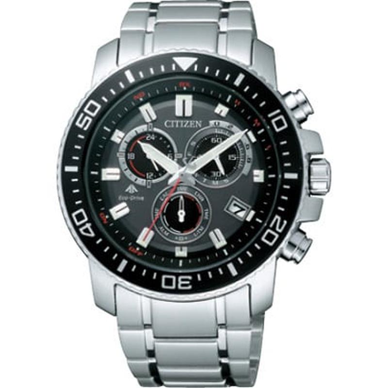 CITIZEN PMP56-3051 Watch - Men's Eco-Drive Watch - Stainless Steel Band