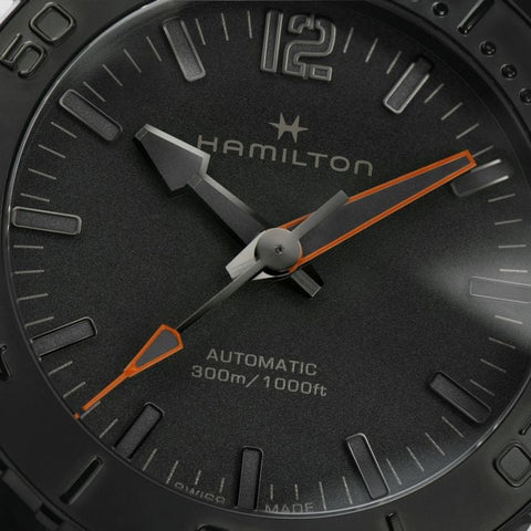 Hamilton H77845330 Watch - Khaki Navy Openwater Auto (Image 4)