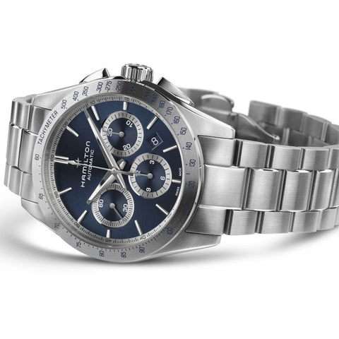 Hamilton H36616140 Watch - Jazzmaster Performer Autochrono 42mm (Image 4)