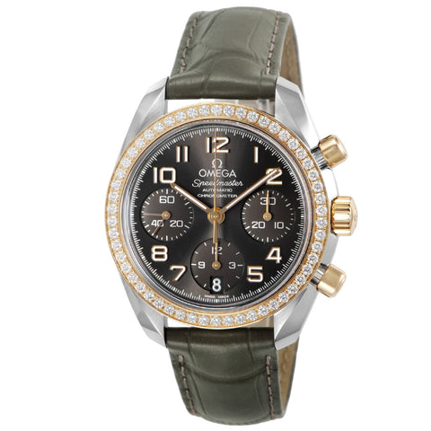 OMEGA 324.28.38.40.06.001 Speedmaster Automatic Chronograph 5-Year Warranty Grey Dial Luxury Watch