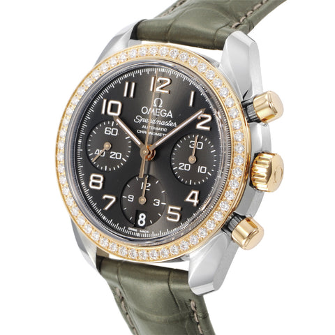 OMEGA 324.28.38.40.06.001 Speedmaster Automatic Chronograph 5-Year Warranty Grey Dial Luxury Watch