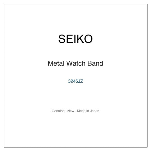 SEIKO 3246JZ Watch Parts
