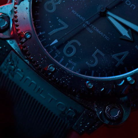 Hamilton H78505331 Watch - Khaki Navy BeLOWZERO Auto Limited Edition Below Zero Limited Edition Blue [Limited Quantity] (Imag