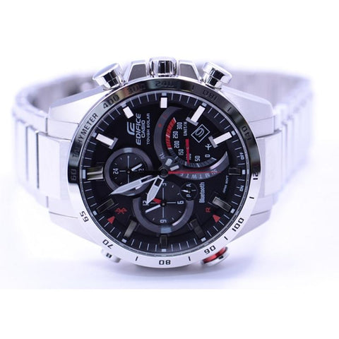 Casio Men's EDIFICE TIME TRAVELLER Metal Band EQB-501XD-1AJF