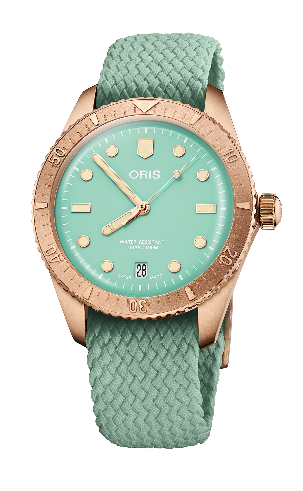 Oris 01-733-7771-3157-07-3-19-03BRS Watch - Divers Sixty-Five Cotton Candy (Image 5)