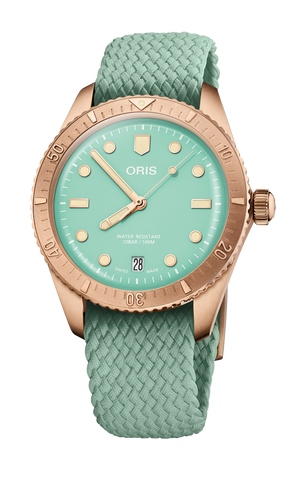 Oris 01-733-7771-3157-07-3-19-03BRS Watch - Divers Sixty-Five Cotton Candy (Image 5)