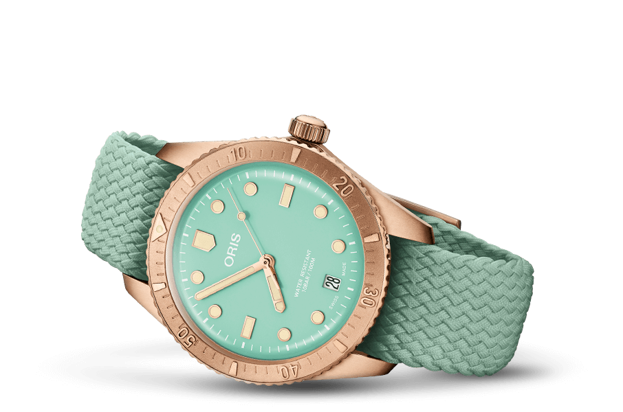 Oris 01-733-7771-3157-07-3-19-03BRS Watch - Divers Sixty-Five Cotton Candy (Image 3)