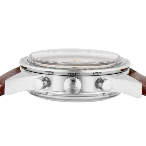 OMEGA 33112425102002 Speedmaster 57 Silver 5-Year Warranty Chronograph Swiss Made Luxury Watch