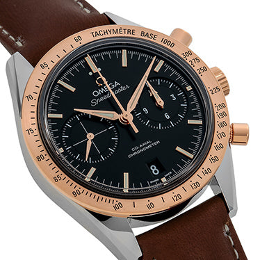 OMEGA 33122425101001 Watch - Speedmaster 57 5-Year Warranty Black Chronograph Stainless Steel Automatic (Image 2)