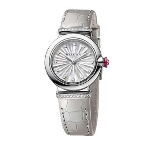 BVLGARI LU28WMOPSCL Lucea [Lvcea] 2-Year Warranty White [Parallel Import]