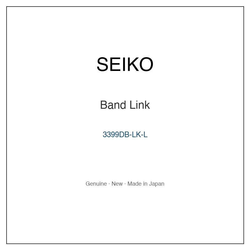 SEIKO 3399DB-LK-L Watch Parts