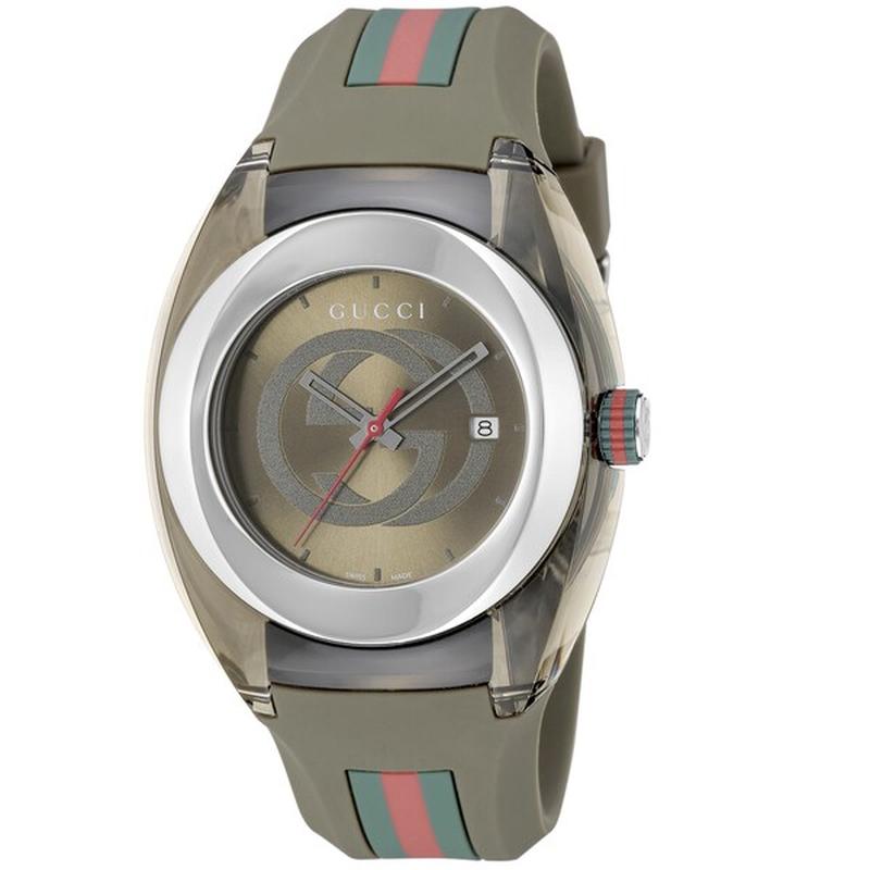GUCCI YA137106 Watch - Men's Rubber Strap Watch, Parallel Import with 2-Year Warranty