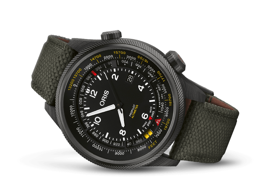 Oris 01-793-7775-8734-Set Watch - ProPilot Altimeter