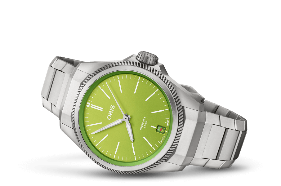 Oris 01-400-7778-7157-Set Watch - ProPilot X Kermit Edition