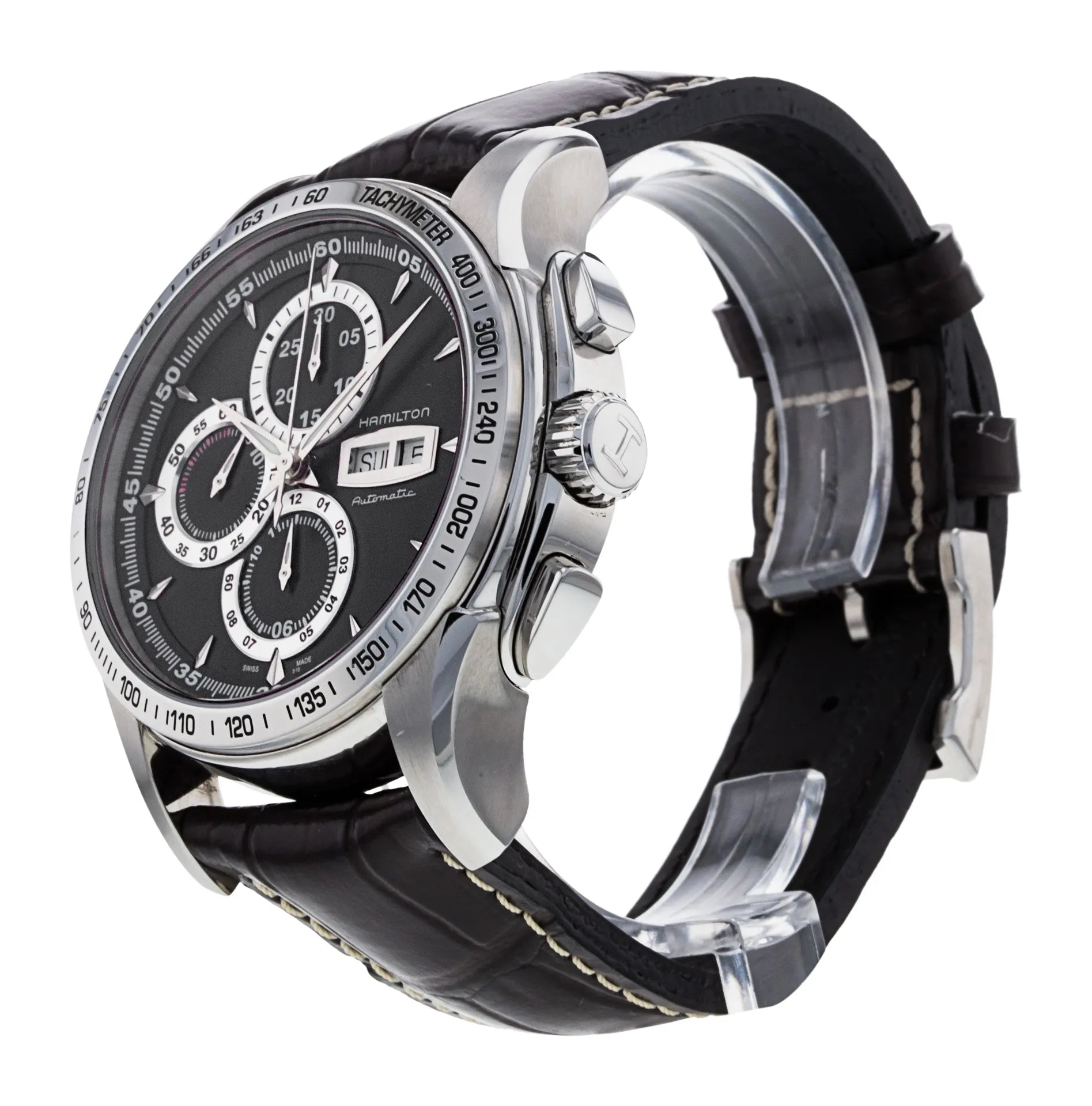 Hamilton H32816531 Watch - Jazzmaster Lord Hamilton Auto Chrono (Image 5)