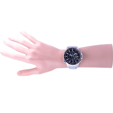 Casio Men's EDIFICE Time Traveller Metal Band EQB-501XDB-1AJF