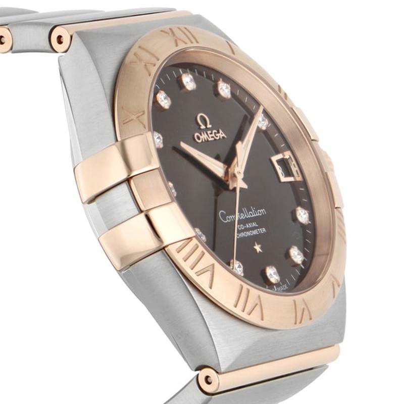 OMEGA 123.20.38.21.63.001 Watch - Constellation 5-Year Warranty [Parallel Import] Brown (Image 3)