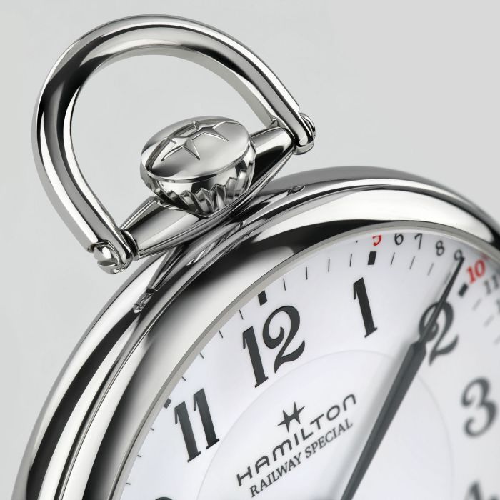 Hamilton H40819110 Watch - American Classic RailRoad Pocket Watch | Limited Edition (Image 5)