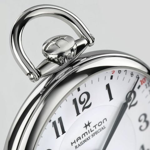 Hamilton H40819110 Watch - American Classic RailRoad Pocket Watch | Limited Edition (Image 5)