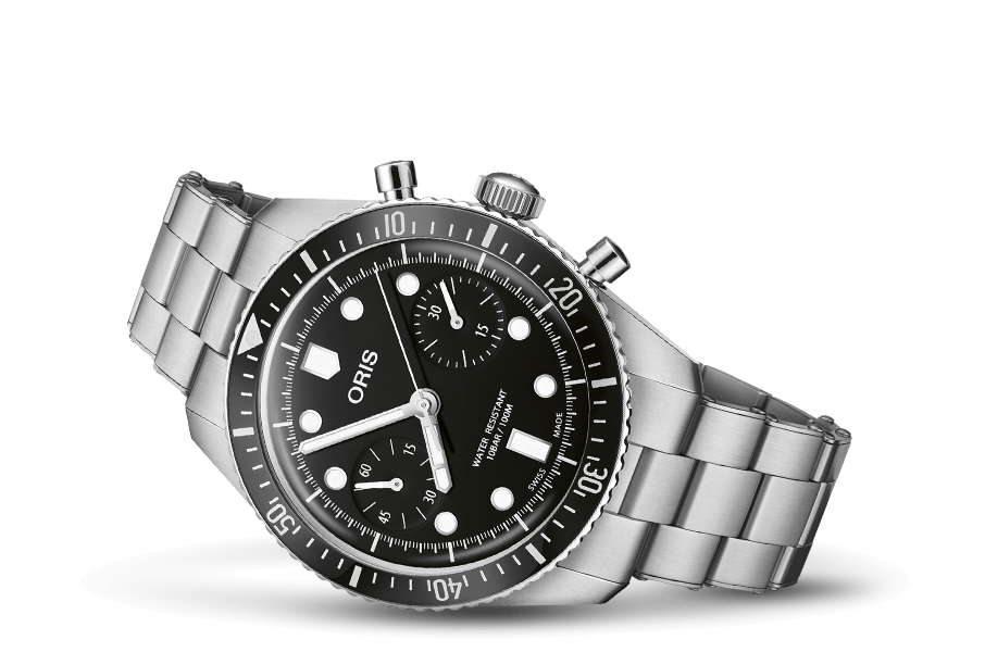 Oris 01-771-7791-4054-07-6-20-01 Watch - Divers Sixty-Five Chronograph