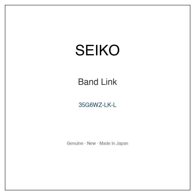 SEIKO 35G6WZ-LK-L Watch Parts