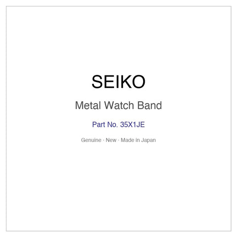 SEIKO 35X1JE Metal Watch Band for SGEE49P1 SGEE53P1 SGEE87P1 SGEE89P1 SGEE91P1 and More Models