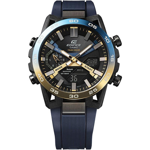 Casio Men's EDIFICE Nighttime Drive Series ECB-2000YNP-1AJF Watch