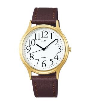 ALBA AGAT451 Watch - ALBA Quartz Watch - Wired Reflection Chronograph with Genuine Craftsmanship