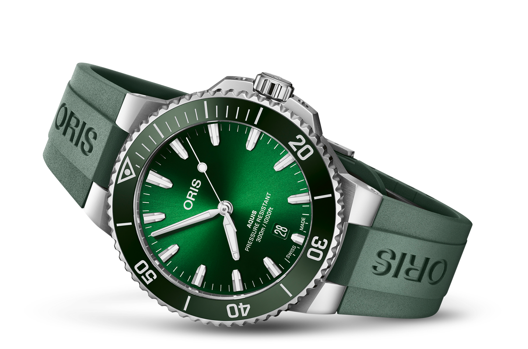 Oris 01-733-7787-4157-07-8-22-04PEB Watch - Aquis Date