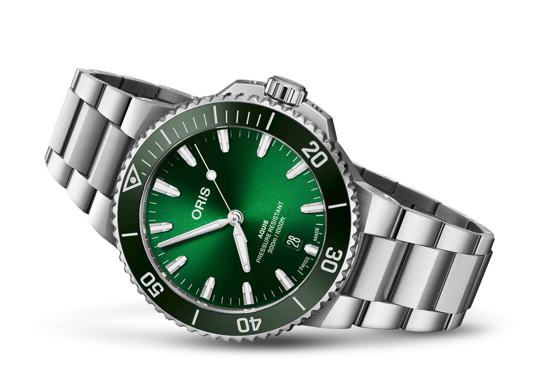 Oris 01-733-7787-4157-07-8-22-04PEB Watch - Aquis Date (Image 2)