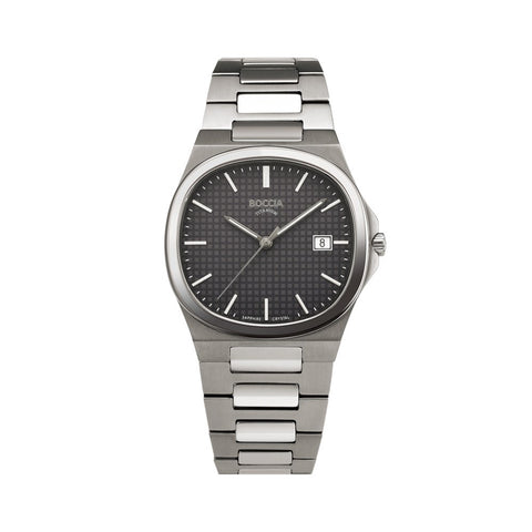 IPPO JAPAN WATCH 3657-04 Watch - 4 BOCCIA TITANIUM Quartz Watch Stainless Steel Bracelet Elegant Design Water Resistant