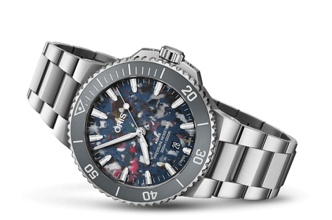 Oris 01-733-7787-4150-07-8-22-04PEB Watch - Aquis Date Upcycle