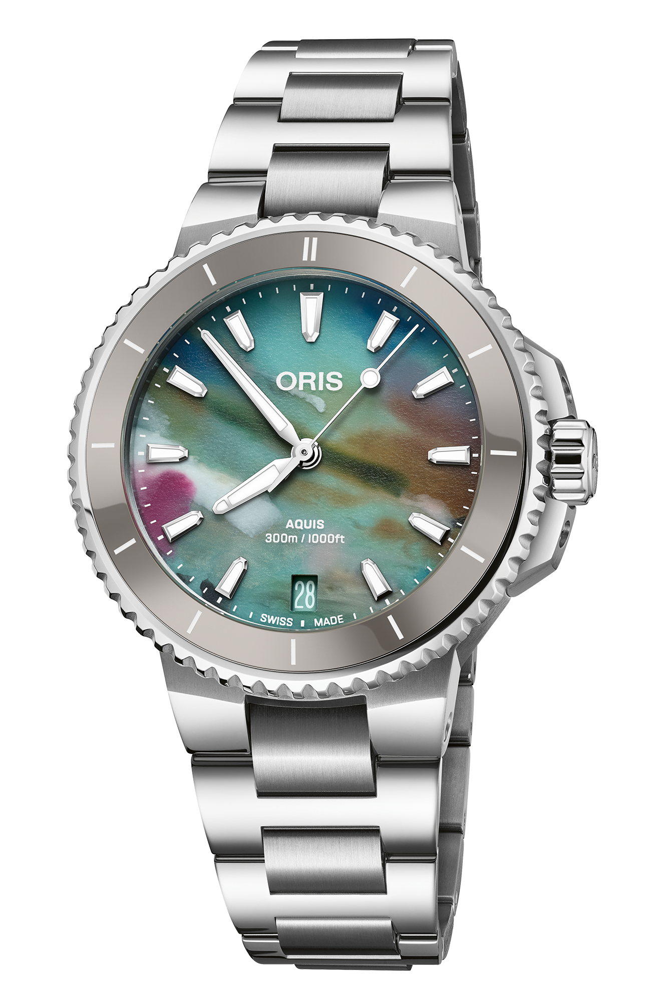 Oris 01-733-7792-4150-07-8-19-05P Watch - Aquis Date (Image 2)