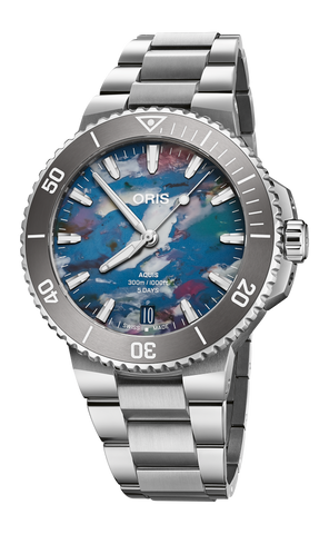 Oris 01-400-7790-4150-07-8-23-02PEB Watch - Aquis Date Calibre 400 (Image 2)